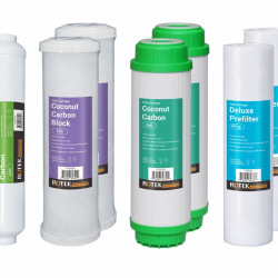 RO system - filter set - No membrane - 1 year (2PP, 2GAC, 2CTO + 1 Post Carbon)