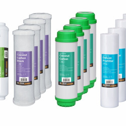 RO system - filter set - No membrane - 2 year (4PP, 4GAC, 4CTO + 2Post Carbon)