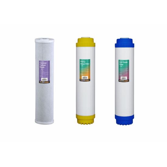Whole House - Filter set - 20" x 4.5" Ultra 1 Year (1PHO, 1KDF, 1ACB) Whole House - Filter set - 20" x 4.5" Ultra 1 Year (1PHO, 1KDF, 1ACB)